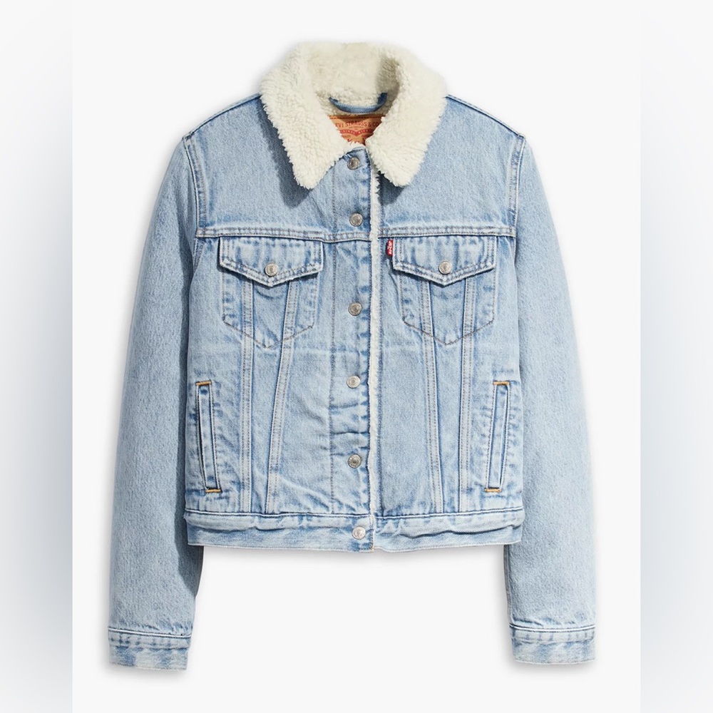 NEW Levi’s Original Sherpa Trucker Jacket Women’s Size XL